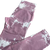 CALZA SEAMLESS BATIK ROSA VIEJO CON BLANCO - NÚM POWER