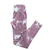 CALZA SEAMLESS BATIK ROSA VIEJO CON BLANCO - comprar online