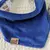 Babero Bandana Reversible - Plush Azul barcos - comprar online