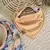 Babero Bandana Reversible - Amarillo Clouds - comprar online