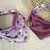 Babero Bandana Reversible - Morado - comprar online