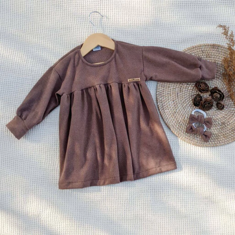 Vestido Alondra - Chocolate - comprar online