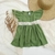 Vestido Sofia -Verde Palta- - comprar online