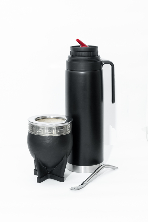 TERMO BLACK + IMPERIAL PREMIUM + BOMBILLA PICO DE LORO - comprar online