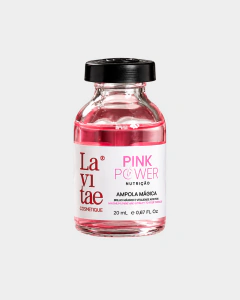 Ampola Capilar de Nutrição Pink Power 20ml