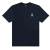 Camiseta Nike Ja Morant de cor azul escuro com logotipo na parte frontal.
