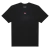 Camiseta preta Thug Nine Classic T com logo no peito.