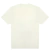 Camiseta Nike na cor branca, vista traseira, com mangas curtas e design simples.