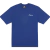 Camiseta azul da marca High com logo em destaque no peito.