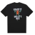 Camiseta Nike preta com estampa divertida de um cenoura levantando pesos e a frase "SQUAT IT LIKE IT'S HOT".