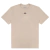 Camiseta de cor bege com logo Thug Nine na parte frontal.