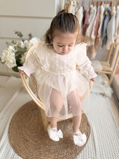 BOMBACHUDO Y ENAGUA BAUTISMO - MiniOli Baby Boutique
