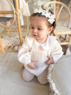VINCHA FLORES CON STRASS - comprar online