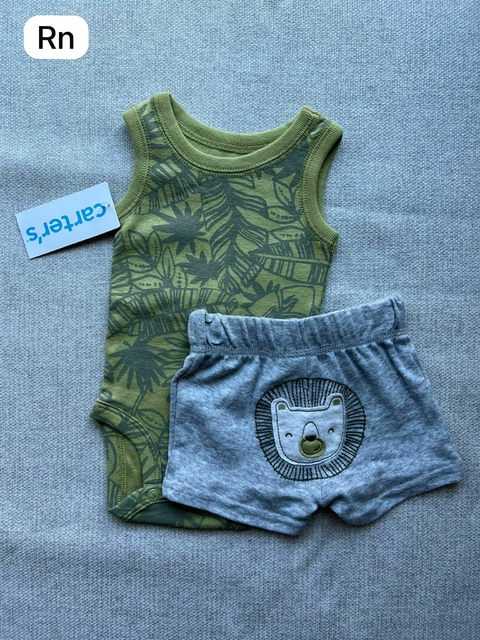 Conjunto body com shorts leão - RN
