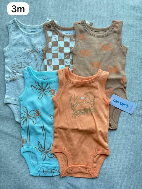 Kit de bodies carangueijo laranja - 3m