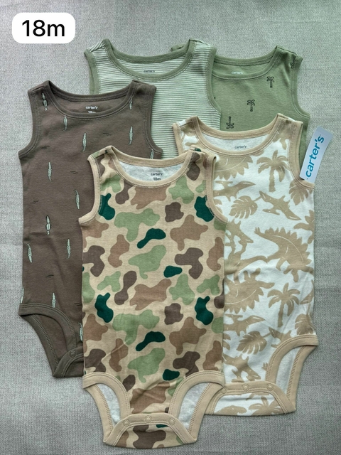 Kit de bodies regata militar - 18m