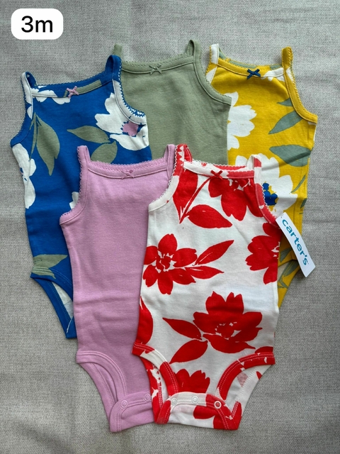 Kit de bodies regata colorido - 3m