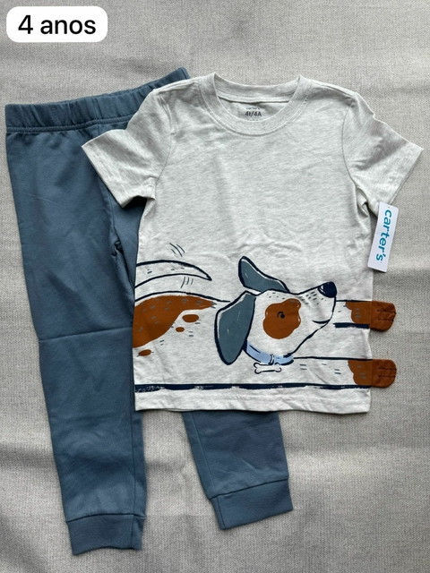 Conjunto com calça dog - 4 anos