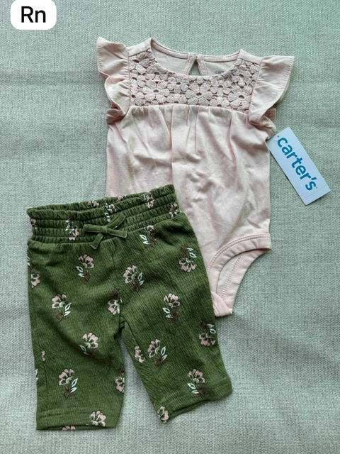 Conjunto body com calça - Rn