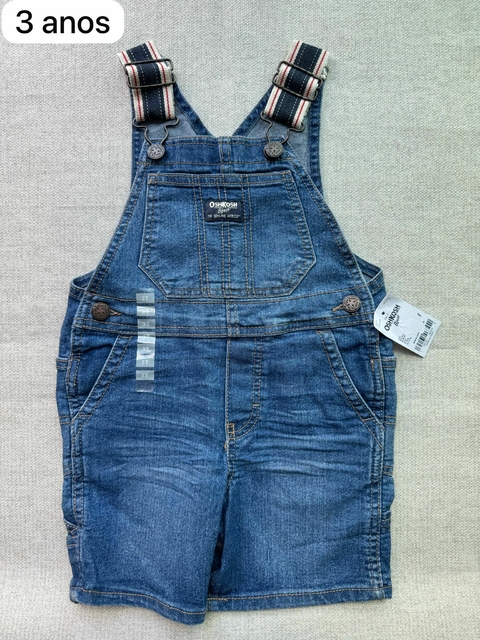 Jardineira jeans Oshkosh - 3 anos