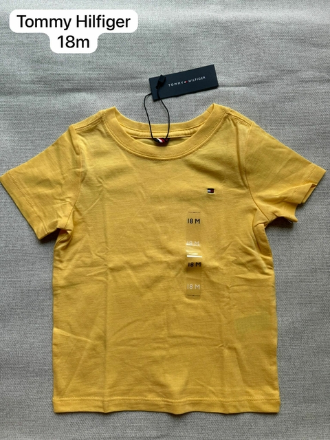 Tommy Hilfiger camiseta amarela - 18m