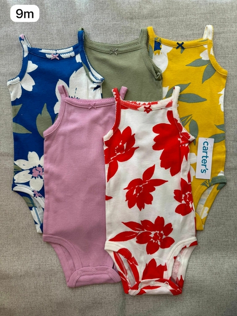 Kit de bodies regata colorido - 9m