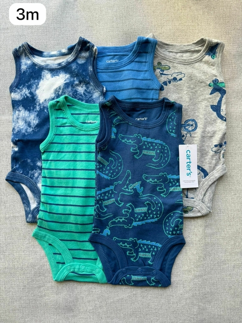 Kit de bodies regata jacaré - 3m