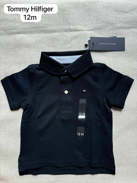 Tommy Hilfiger polo marinho - 12m