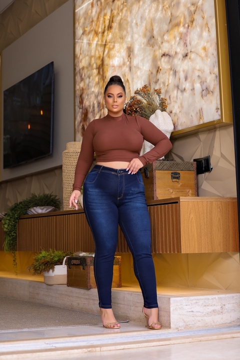 Calça Jeans Feminina Plus Size