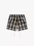 Short Rhude Plaid Logo