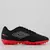 Chuteira Umbro Neo Striker Society Preta e Vermelha - Preto