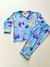 Pijama P Manga Longa Suede - Unissex Personagens - comprar online