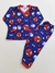 Pijama P Manga Longa Suede - Unissex Personagens - comprar online