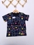 Camiseta Pac-Man preto