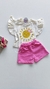 Conjunto Blusa c/ shorts Lilly baby