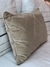 Almohadón Terciopelo Rombos 60x40 - Taupe en internet