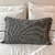 Almohadón Lana 75X50 Flecos Laterales- Pied de Poule - comprar online