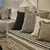 Pillow Canvas Rayas Anchas Reversible - Blanco y Negro