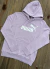 Blusa Puma Moletom Feminina Lilás