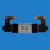 VALVULA SOLENOIDE 5/2 VIAS SERIE 100, DUPLA-AÇÃO, ROSCA 1/8, NORMAL FECHADA COM BOBINA DC12VL100