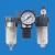 CONJUNTO LUBRIFIL DE AR MODELO AC1500, MONTADO EM TRIO (FILTRO + REGULADOR + LUBRIFICADOR)
