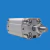 CILINDRO ADVU32X50 PASSANTE ROSCA MACHO ACO CROMADO - comprar online