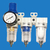 CONJUNTO DE AR TRIO ODONTOLOGICO MINI ROSCA 1/4 BSP AFR-TRIO BRANCO