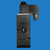 VALVULA 300 SOLENOIDE 3/2 VIAS SIMPLES NAMUR PRETA 1/4 NF COM BOBINA DC24