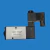 VALVULA 300 SOLENOIDE 5/2 VIAS SIMPLES 1/4, TORRE EM L COM BOBINA DC24