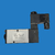 VALVULA 300 SOLENOIDE 5/2 VIAS SIMPLES 1/4, TORRE EM L COM BOBINA DC12