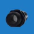 SILENCIADOR DE PLASTICO 1/4 GRANDE PRETO