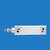 CILINDRO PERFILADO ISO6431 50X420 ACO INOX VITON