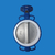 VALVULA BORBOLETA 10" 150 LIBRAS PTFE DISCO INOX, H. INOX416