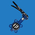 VALVULA BORBOLETA 6" 150 LIBRAS EPDM DISCO QT450, H. ACO 45